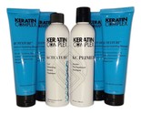 Keratin Complex KCTEXTURE Curl Enhancing Keratin Smoothing System 8oz-Kit - £86.19 GBP