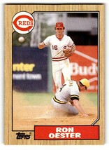 1987 Topps #172 Ron Oester    Cincinnati Reds Baseball Cards EX/NM ID:53460 - $1.73