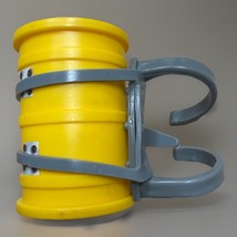 ️ 1989 TMNT Sewer Army Tube Yellow Barrel Drum Harness – Vintage! ️ - $24.75