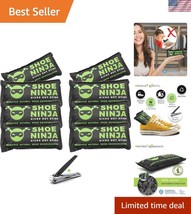 Unscented Shoe Deodorizer Pods with Activated Charcoal - 8 Pack for Fres... - $40.50