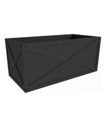 LeisureMod Bonsai Modern Fiberstone and Clay Planter - Rectangular Weath... - €150,39 EUR