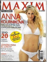 MAXIM Espanol Magazine Novembre 2008 Anna Kounikova New Retail Returns Copy - $20.00