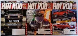 Lot of 3 Hot Rod Magazines 2016 Hemi Rat Rod Dodge Charger Drag Race Fold Out - £7.77 GBP