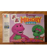Barney Memory Card Game Milton Bradley Picture Matching Cards Vintage 1993 - £13.61 GBP