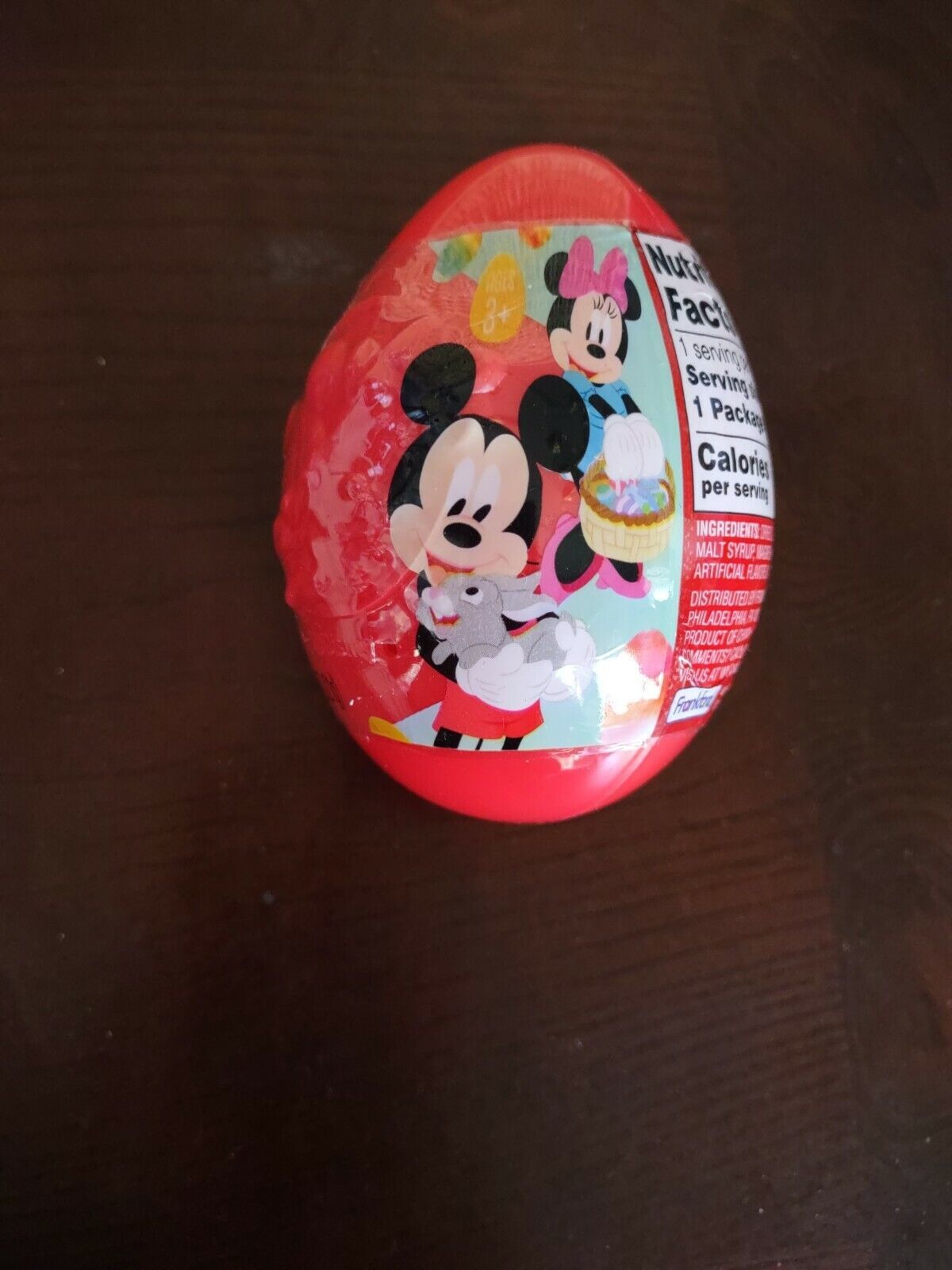 Disney Mickey Mouse Large Easter egg with candy inside. See Below - $7.80