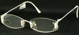 Vintage Krizia KV41-35 Elfenbein Brille Rahmenlose 57-15-140 B29mm - £75.58 GBP