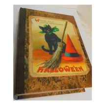 Tina Higgins Halloween Decorative Box Retro Antique Style - £15.91 GBP