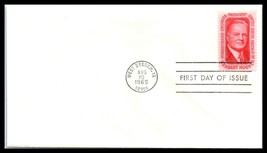 1965 US FDC Cover - SC# 1269 Herbert Hoover Stamp, West Branch, Iowa B17 - £2.24 GBP