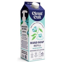 Cleancult Liquid Hand Soap Refill Water Blossom Moisturizes Dry Sensitiv... - $402.87 MXN