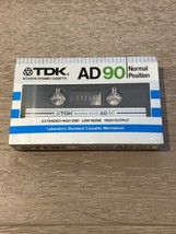Tdk AD90 Normal Position AD-90 New Sealed Cassette Tape Japan - £14.08 GBP