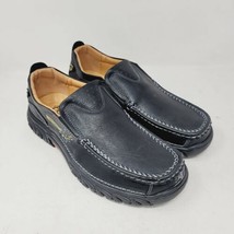 Fashion Sport Mens Loafers Size 9 M Faux Leather Casual Shoes Slip-on  - £28.68 GBP