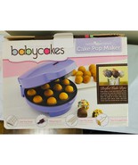 Babycakes Cake Pops Donut Hole Maker CP-12 Kids Nonstick Cooking Purple ... - €24,72 EUR