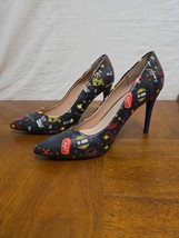 ŌE Clōe No Drama Heels Stilettos Blue Pointed Toe Shoes Size 7 US  - $34.95