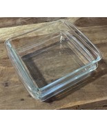 2 Pyrex Clear Glass 222-R 2 QT 2L 8x8x2 Sq. Cake Casserole Brownie - $35.56 CAD