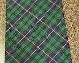 American Eagle Outfitters ~ Plaid Necktie ~ 3.5&quot; x 56&quot; Long ~ Made in USA - $14.96