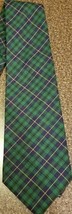 American Eagle Outfitters ~ Plaid Necktie ~ 3.5&quot; x 56&quot; Long ~ Made in USA - £11.93 GBP