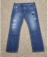 Levi's 511 Men's Straight Leg Distressed Jeans Size 42X32 - $37.00