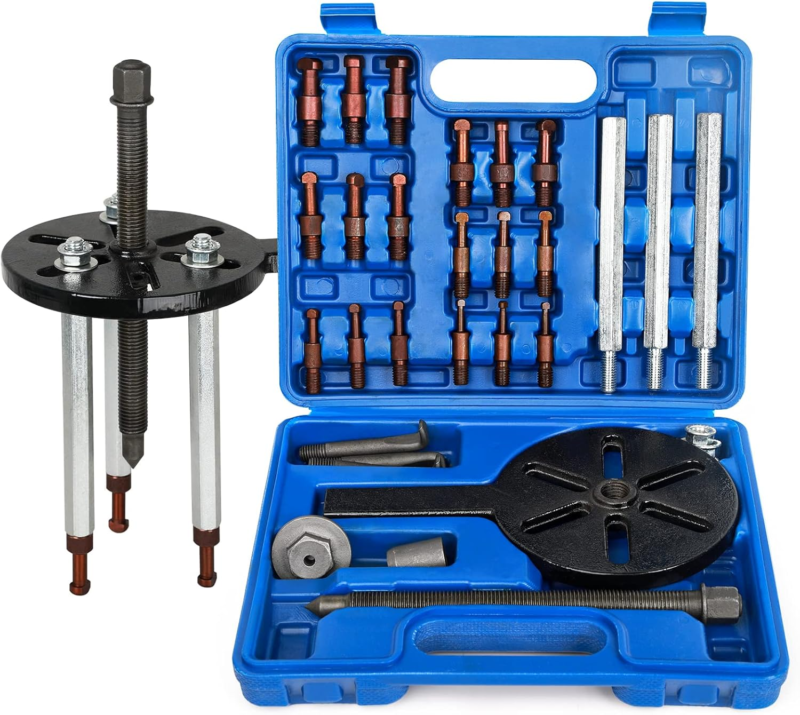 21 In1 Bearing Puller, Bearing Puller Set, Inner Hole Three-Jaw Puller, ... - $120.05