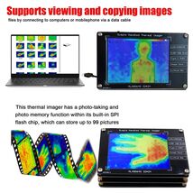 2.8inch LCD IR Thermal Imaging Camera DIY Thermography Temperature Detec... - $64.76