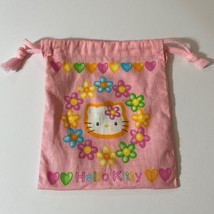 Vintage Sanrio Hello Kitty 1976 1997 Drawstring Bag - £15.79 GBP