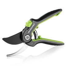 WORKPRO Bypass Pruning Shears, 8 Stainless Steel Gardening Hand Pruner, ... - £15.68 GBP