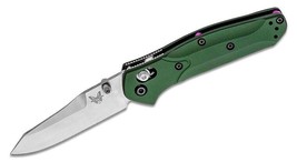 Benchmade 945 Mini Osborne Folding Knife Axis Lock CPM-S30V Green Alumin... - £181.00 GBP