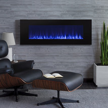 RealFlame Electric Wall Fireplace DiNatale 50 " Hanging Unit Real Flame Black - $439.00