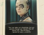 Quotable Star Trek Voyager Trading Card #53 Kate Mulgrew Jeri Ryan - $1.97