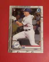 2020 Bowman Chrome Gavin Lux Rookie Rc #83 Los Angeles Dodgers Free Shipping - $2.99