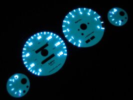 Matrix For 1995 1996 1997 Nissan Maxima Indiglo &amp; Reverse White Face Glo... - $24.74