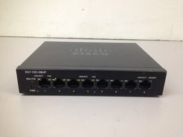 Cisco SG110D-08HP 8-Port Gigabit PoE Desktop Switch Unit only - $33.81
