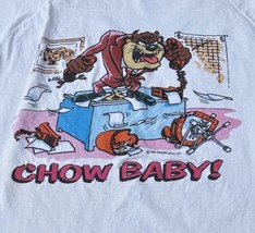 VTG 1988 Warner Bros. Taz Mens XL Graphic T-Shirt Single Stitch Nutmeg U... - $69.19
