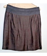 Banana Republic Olive Green Pleated A-line Skirt Size 2 - $9.40 CAD
