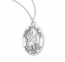 St. Joan of Arc Sterling Silver Necklace - £32.28 GBP