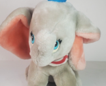 Dumbo Plush Walt Disney Disneyland Stuffed Animal 8in Vintage Korea - $11.83