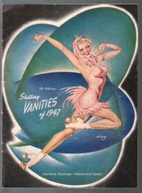 Skating Vanities of 1947-Roller Follies-Alberto Vargas cover-performer pix-VG - £53.48 GBP