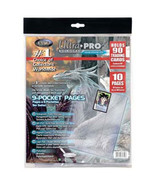 Ultra Pro 9-Pocket Standard Size Platinum Page 10pcs - £15.11 GBP