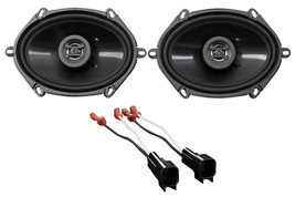 Hifonics 6x8&quot; Rear Speaker Replacement Kit For 2005-2007 Ford F-250/350/450/550 - £61.54 GBP