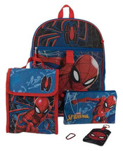 Spider-Man 5 piece Backpack Set - £22.09 GBP