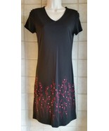 Women&#39;s Sz XS X-SMALL CASUAL CORNER BLACK Classy Cocktail Summer Light D... - €10,05 EUR