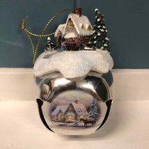 2006 Ashton Drake Thomas Kinkade Ornament Sleigh Bells Victorian's Christmas - $25.25