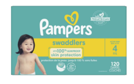 Pampers Swaddlers Active Baby Diapers, 4 120.0ea - £50.35 GBP