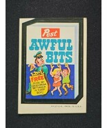 Topps Wacky Packages 2nd Series 1973  AWFUL BITS Tan Back - $379.05 MXN Topps Wacky Packages 2nd Series 1973  AWFUL BITS Tan Back - $379.05 MXN
