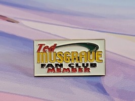 Ted Musgrave Fan Club Member NASCAR Collectible Lapel Pin, 1.25&#39;&#39; - £7.32 GBP