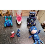 P.J. Masks Figures Vehicles Plush Lot - $564.31 MXN