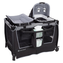 Simply Smart Nursery Center Playard with Bassinet and Travel Bag - Whisp... - $171.43