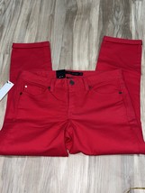 Size 29/8  Calvin Klein Jeans Red Crops BNWTS - $19.79