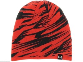 Under Armour UA 4-in-1 Graphic Beanie Boys’ Headwear Hat OSFA Red 1262198 - $8.59