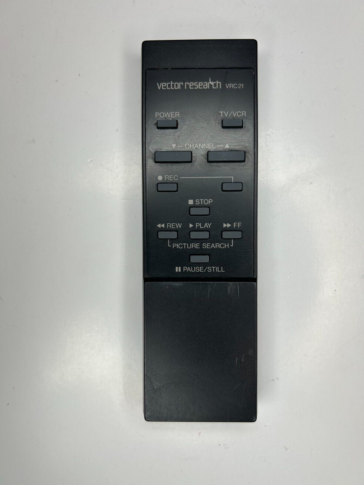 Vector Research VRC21 TV VCR Remote Control, Black - OEM  			