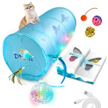 Migipaws Interactive Cat Toys Pack Cat Tunnel Phantom Shadow Play Like M... - £43.24 GBP